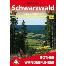 Bergverlag Rother Schwarzwald Fernwanderwege túrakalauz Bergverlag Rother német RO 4398 irodalom