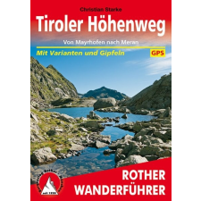 Bergverlag Rother Tiroler Höhenweg túrakalauz Bergverlag Rother német RO 4509 irodalom