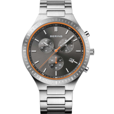 Bering 11743-709 Classic Titanium Chronograph Mens Watch 40mm 5ATM, karóra