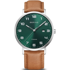 Bering 18640-568 men`s Titanium Mens Watch 40mm 5ATM, karóra