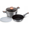 BERLINGER HAUS BerlingerHaus BH/6070 Moonlight Collection Edénykészlet - Kovácsolt Alumínium, Metál Szürke (BH-6070 Kinghoff)