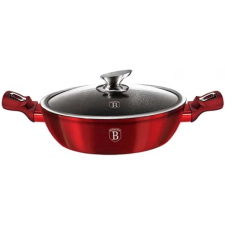 BERLINGER HAUS BH/1263N Burgundy Metallic Alacsony lábas fedővel 28 cm edény