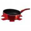 BERLINGER HAUS BH/1302N Metallic Line Burgundy Edition 26 cm Flip serpenyő (BH/1302N)
