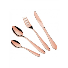 BERLINGER HAUS BH/3075 Evőeszköz készlet 24 részes fényes Rózsaarany tányér és evőeszköz