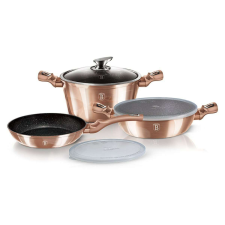 BERLINGER HAUS BH-7047 Metallic Line Rose Gold Edition 6 részes Edénykészlet - rosegold edény