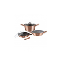 BERLINGER HAUS BH/7051 Edénykészlet levehető nyéllel - Rosegold (6 részes) edény