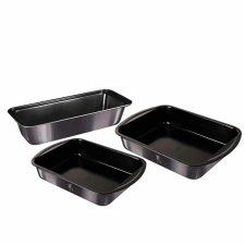BERLINGER HAUS BH/7631 Metallic Line Carbon Edition Sütőforma készlet 3db sütés és főzés