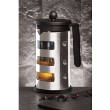 BERLINGER HAUS BH-7806 Black Silver Collection Dugattyús kávé- és teafőző konyhai eszköz