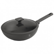 BERLINGER HAUS BH/8124 Antracit Collection 28 cm wok serpenyő fedővel edény