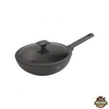 BERLINGER HAUS BH/8124 Antracit Collection 28 cm wok serpenyő fedővel edény
