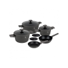 BERLINGER HAUS BH/8140 Antracit Collection 10 részes edénykészlet (BH/8140)