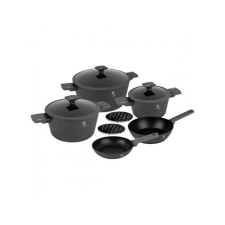 BERLINGER HAUS BH/8140 Antracit Collection 10 részes edénykészlet (BH/8140) edény