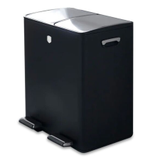 BERLINGER HAUS BH-8883 Black Rose Collection pedálos Kuka, 2x30l - Fekete, Rosegold szemetes