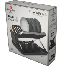 BERLINGER HAUS BH-8893 Black Rose Collection Edényszárító - Fekete, Rosegold konyhai eszköz