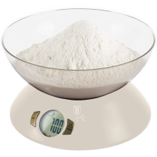 Berlinger Haus BH/9617 5 kg kapacitású matt krém tálas konyhai mérleg konyhai mérleg