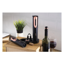 BERLINGER HAUS Black Rose elektromos dugóhúzó vákuum pumpával+2 db dugó (BH-9134) konyhai eszköz