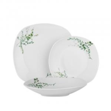 Berlinger Haus Étkészlet 18 részes porcelán levél dekorral BH/10200 konyhai eszköz