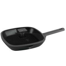 BERLINGER HAUS Grill serpenyő fedővel, 28 cm-es antracit kollekció Berlinger Haus BH8127 edény