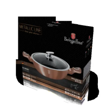  Berlinger Haus lábas fedővel 1264 – rosegold, 32 cm edény