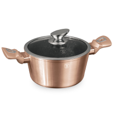 BERLINGER HAUS Lábas üvegfedővel 28 cm Metallic Line Rose Gold Edition BH/1516N edény