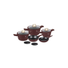 BERLINGER HAUS Leonardo Collection 10 részes edénykészlet (BH-8050)