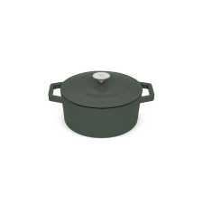 BERLINGER HAUS Matte Green Öntöttvas lábas fedővel 24 cm-es (BH-6544) edény
