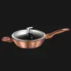  Berlinger Haus mély serpenyő fedővel 1517 – rosegold, 24 cm
