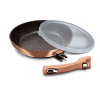 BERLINGER HAUS Metallic Line Rose Gold Edition Serpenyő levehető nyéllel 28cm BH-1949
