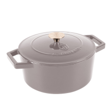 BERLINGER HAUS Öntöttvas lábas, 24 cm, taupe edény