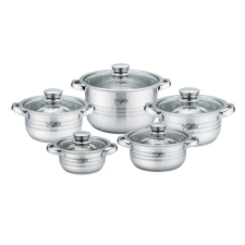 BERLINGER HAUS Platinum 10 részes rozsdamentes edénykészlet PL-10010 (BerlingerHaus) edény