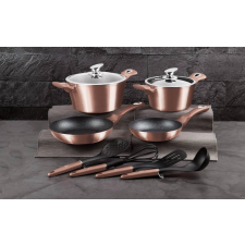 Berlinger Haus Rose Gold 10 részes edénykészlet (BH-6142) edény