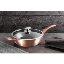 Berlinger Haus Serpenyõ fedõvel 28 cm mély Rosegold Collection BH/1518 edény