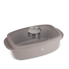 BERLINGER HAUS Taupe Collection Pecsenyesütő fedővel és aroma gombbal BH-8778 sütés és főzés