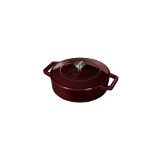 Berlingerhaus Öntöttvas alacsony lábas (2,57 L) Metallic Line Burgundy Edition  BH/6498 edény