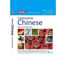 Berlitz Pocket Guides Pocket Guides Berlitz kínai kantoni szótár CD Cantonese Chinese Phrase Book &amp; CD nyelvkönyv, szótár