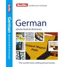 Berlitz Pocket Guides Pocket Guides Berlitz német szótár German Phrase Book &amp; Dictionary nyelvkönyv, szótár