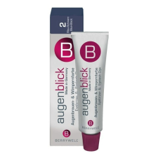 Berrywell Szempilla- és Szemöldökfesték 15ml 2 Kékesfekete szemöldökfesték