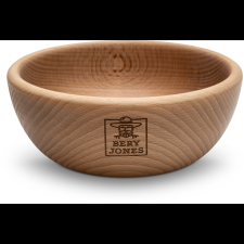  Bery Jones szervírozó tál, bükkfa, 16 cm (BJ-MP-M01) tányér és evőeszköz