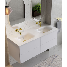 Besco AKYA CLASSIC dupla fürdőszobabútor - fehér fürdőszoba bútor