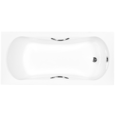 Besco ARIA PLUS egyenes akril kád, Standard kádkapaszkodókkal, 170x70 cm, 0049 kád, zuhanykabin