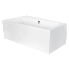 Besco INFINITY 170×110 aszimmetrikus kádhoz előlap (OAI-170-NS) kád, zuhanykabin