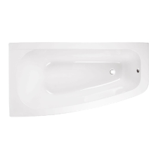  Besco Luna 150x80 akril balos asszimetrikus kád kád, zuhanykabin