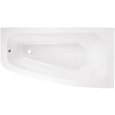 Besco LUNA aszimmetrikus akril kád, jobbos, 150x80 cm, 0132 kád, zuhanykabin