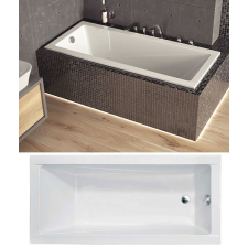  Besco MODERN slim 170x70 egyenes akril kád kád, zuhanykabin