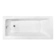Besco TALIA 140x70 cm egyenes kád (WAT-140-PK) kád, zuhanykabin