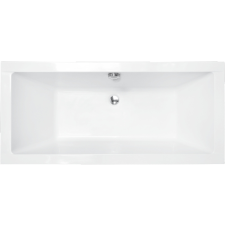 Besco Vena térben álló kád 170x75 cm négyszögletes fehér #WKVE-170-WS kád, zuhanykabin