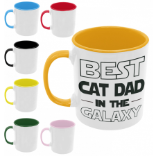  Best cad dad in the galaxy - Színes Bögre bögrék, csészék