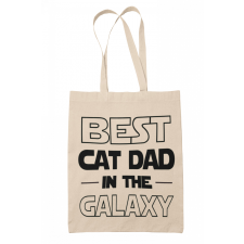  Best cat dad in the galaxy - Vászontáska kézitáska és bőrönd