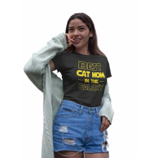  Best cat mom in the galaxy - Női Póló