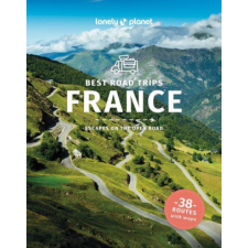  Best Road Trips France 4 idegen nyelvű könyv